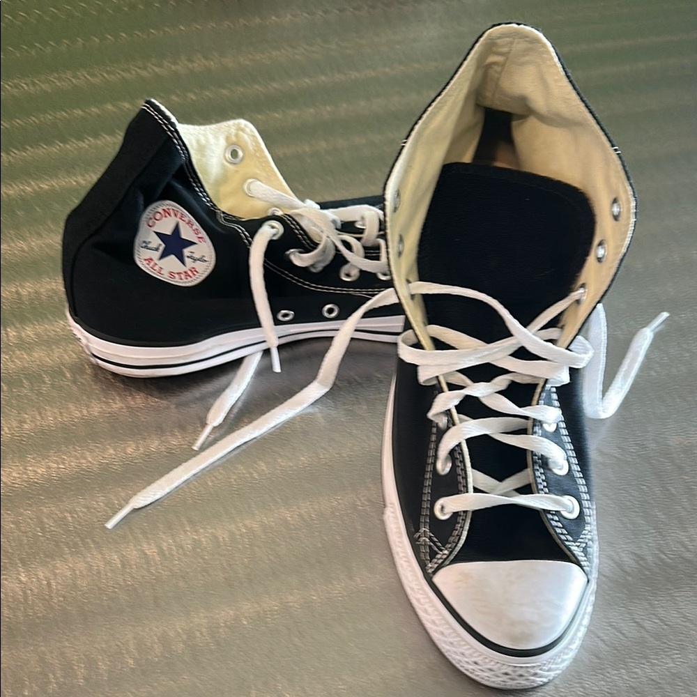 Converse Black High-Top Sneakers